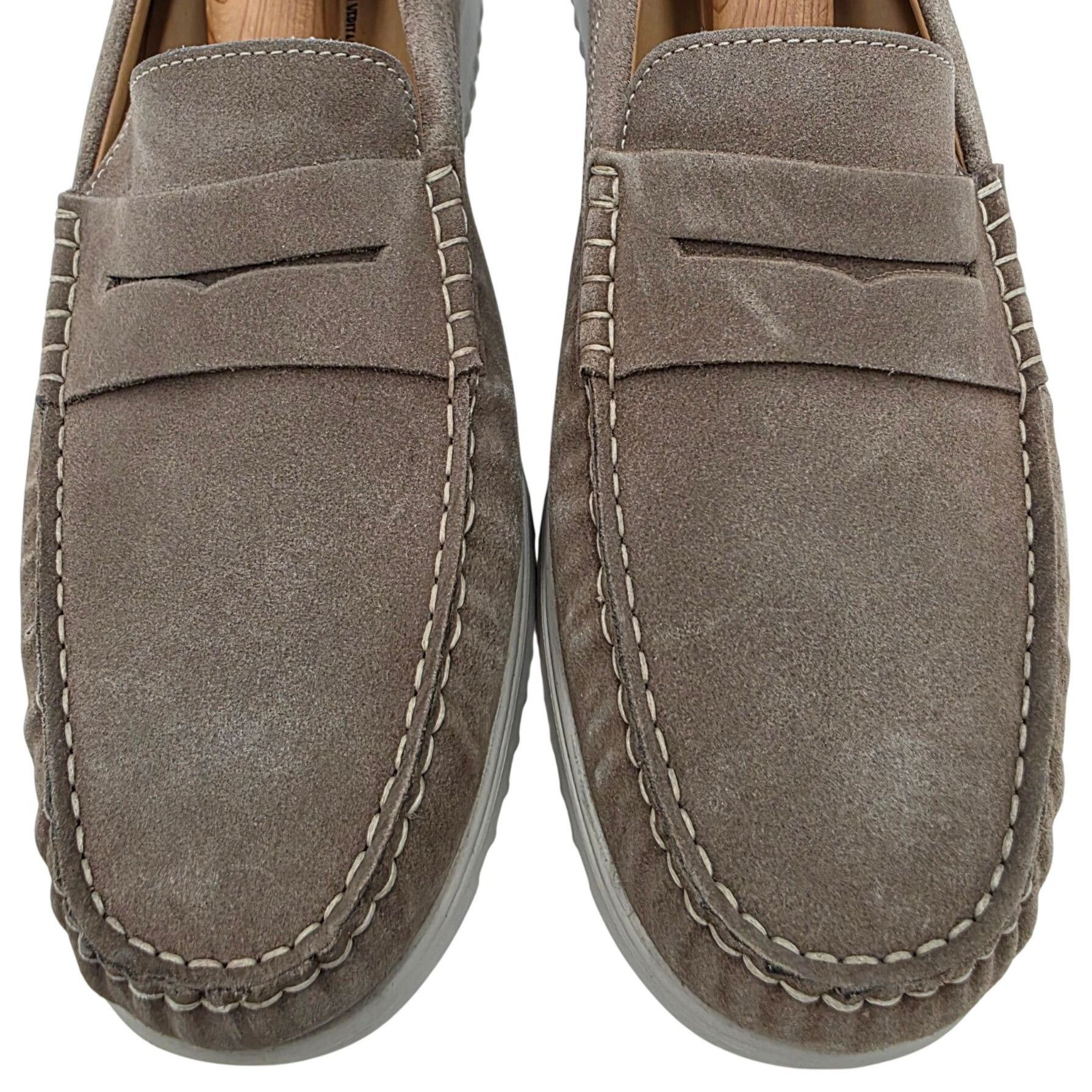 Mephisto Worn once? Mephisto AirJet Men 10.5 Casual Shoes Suede Taupe Size US 10.5 / EU 43-44 - 2 Thumbnail