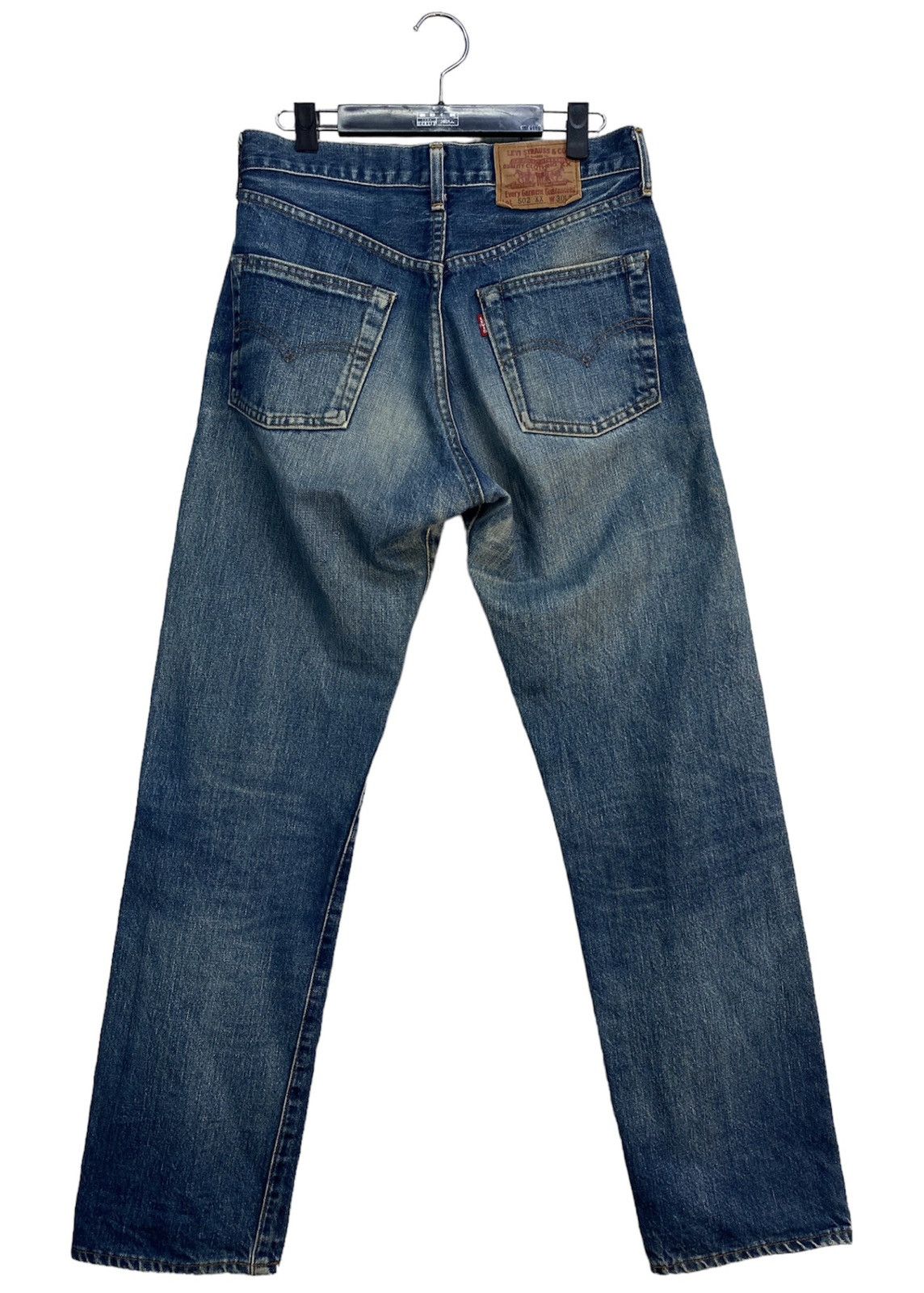 Levi's Vintage Levis Big E Selvedge Denim Size US 30 / EU 46 - 3 Thumbnail