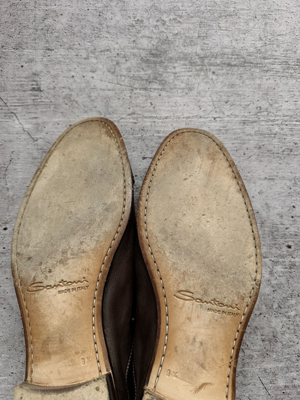 Santoni Vintage Santoni Oxford Leather Formal Shoes Size US 9.5 / EU 42-43 - 7 Thumbnail