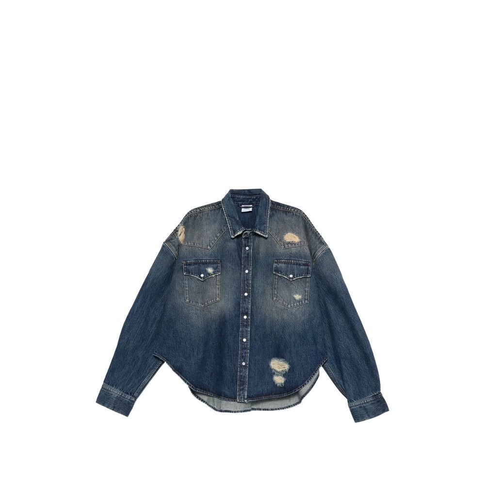 Vetements BLUE Shirts