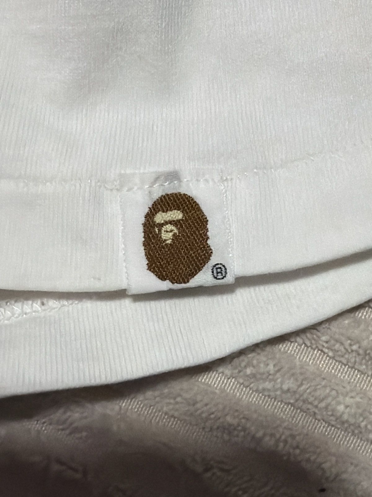Bape 2000s Bape Captain America Tee Nigo Era Japan Vintage Size US L / EU 52-54 / 3 - 6 Thumbnail