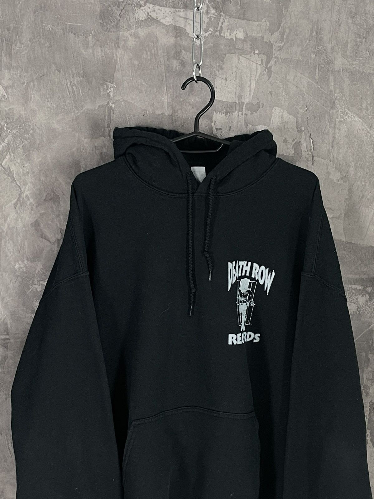 Death Row Records × Vintage Vintage Death Row Records Big Logo Hoodie Size US M / EU 48-50 / 2 - 8 Thumbnail