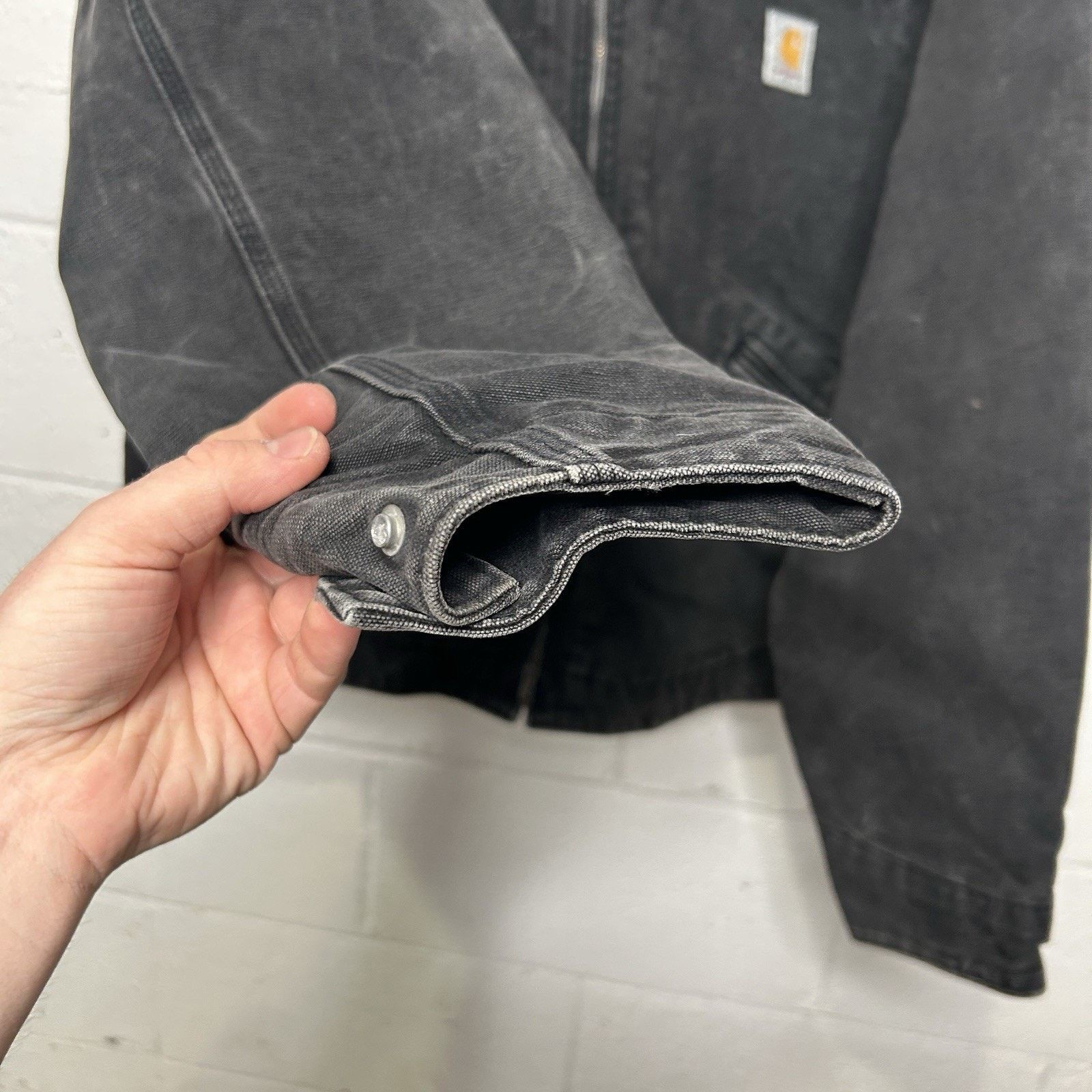 Carhartt Vintage Carhartt Detroit Jacket “Black” West Coast Choppers Size US XL / EU 56 / 4 - 8 Thumbnail