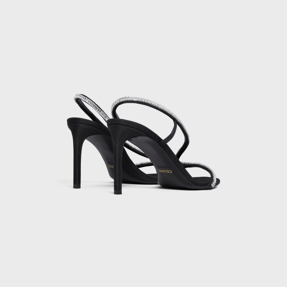 Celine o1bcso1str0625 358924433C Sandals in Black Size US 6 / IT 36 - 3 Thumbnail
