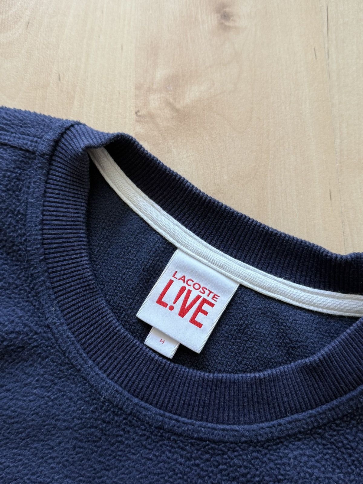 Lacoste Lacoste live polar fleece logo crew boxy sweatshirt Size US M / EU 48-50 / 2 - 3 Thumbnail