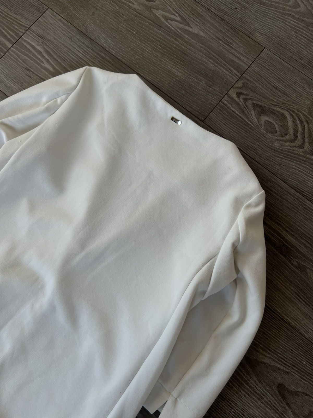 Herno × Vintage ‼️Vintage Herno Luxury White Button Coat Jacket‼️ Size M / US 6-8 / IT 42-44 - 23 Thumbnail