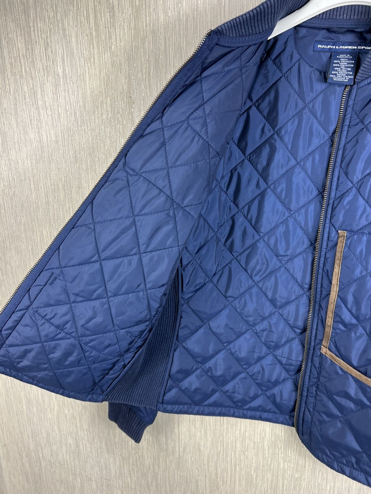 Ralph Lauren Vintage Ralph Lauren Sport suede leather quilted down jacket Size M / US 6-8 / IT 42-44 - 19 Thumbnail