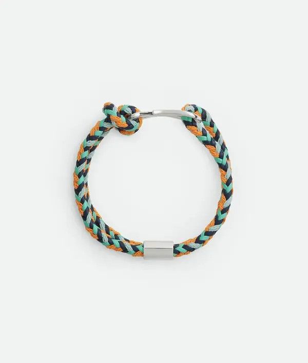 Bottega Veneta o1bcso1str0925 Size:S/ Braid Leather Bracelet in Multicolor Size ONE SIZE - 2 Thumbnail