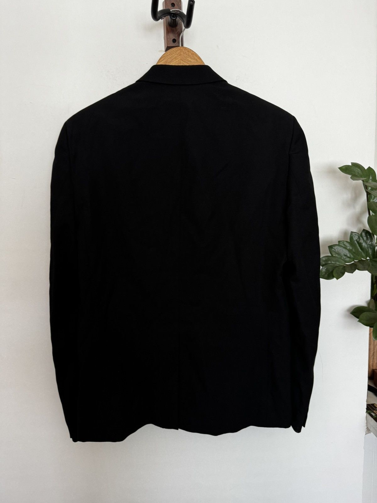 Saint Laurent Paris Peaked Lapel Le Smoking Blazer Size 52R - 4 Thumbnail