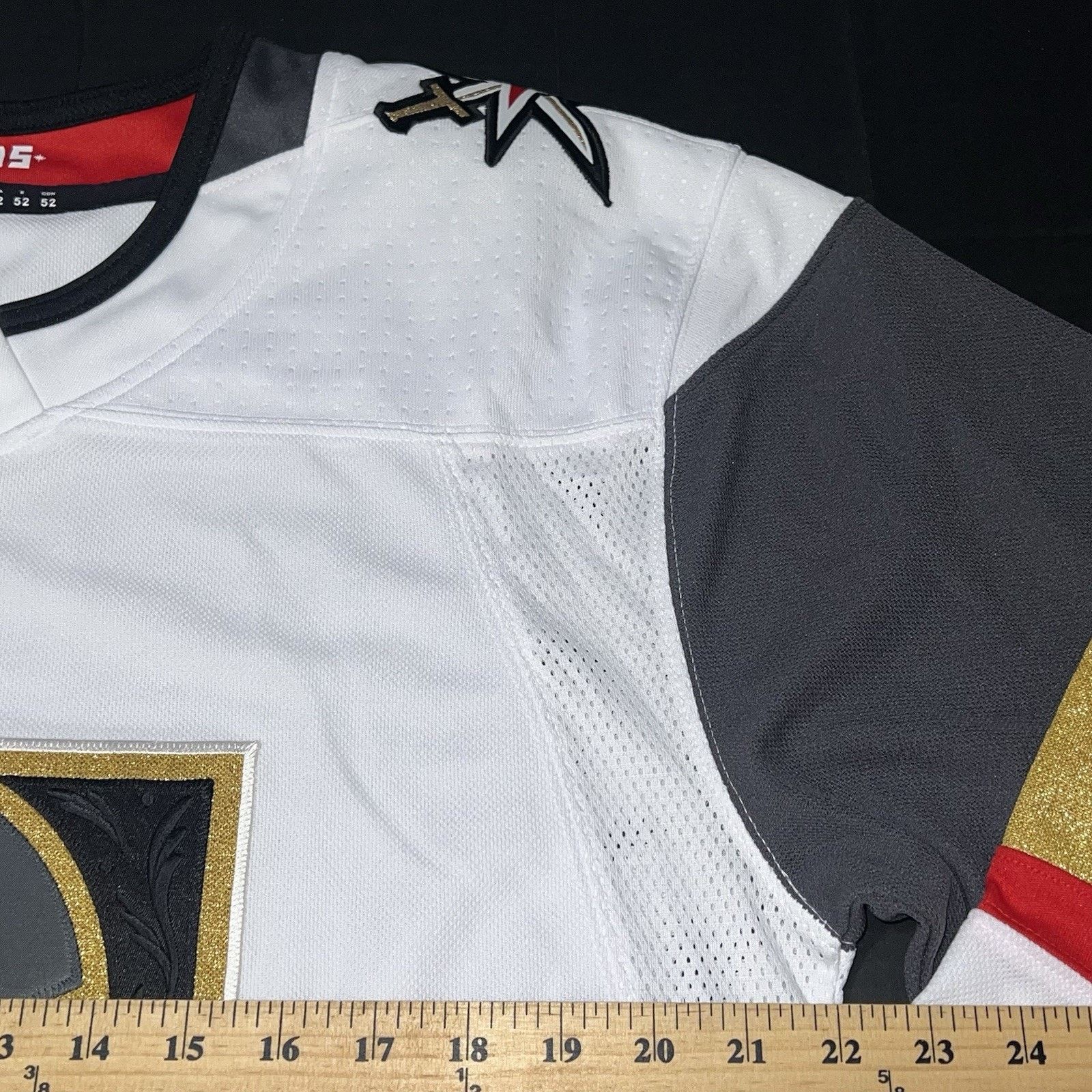 Adidas Adidas Men's 52 NHL Las Vegas Golden Knights Jersey CR4366 Size US XL / EU 56 / 4 - 11 Thumbnail