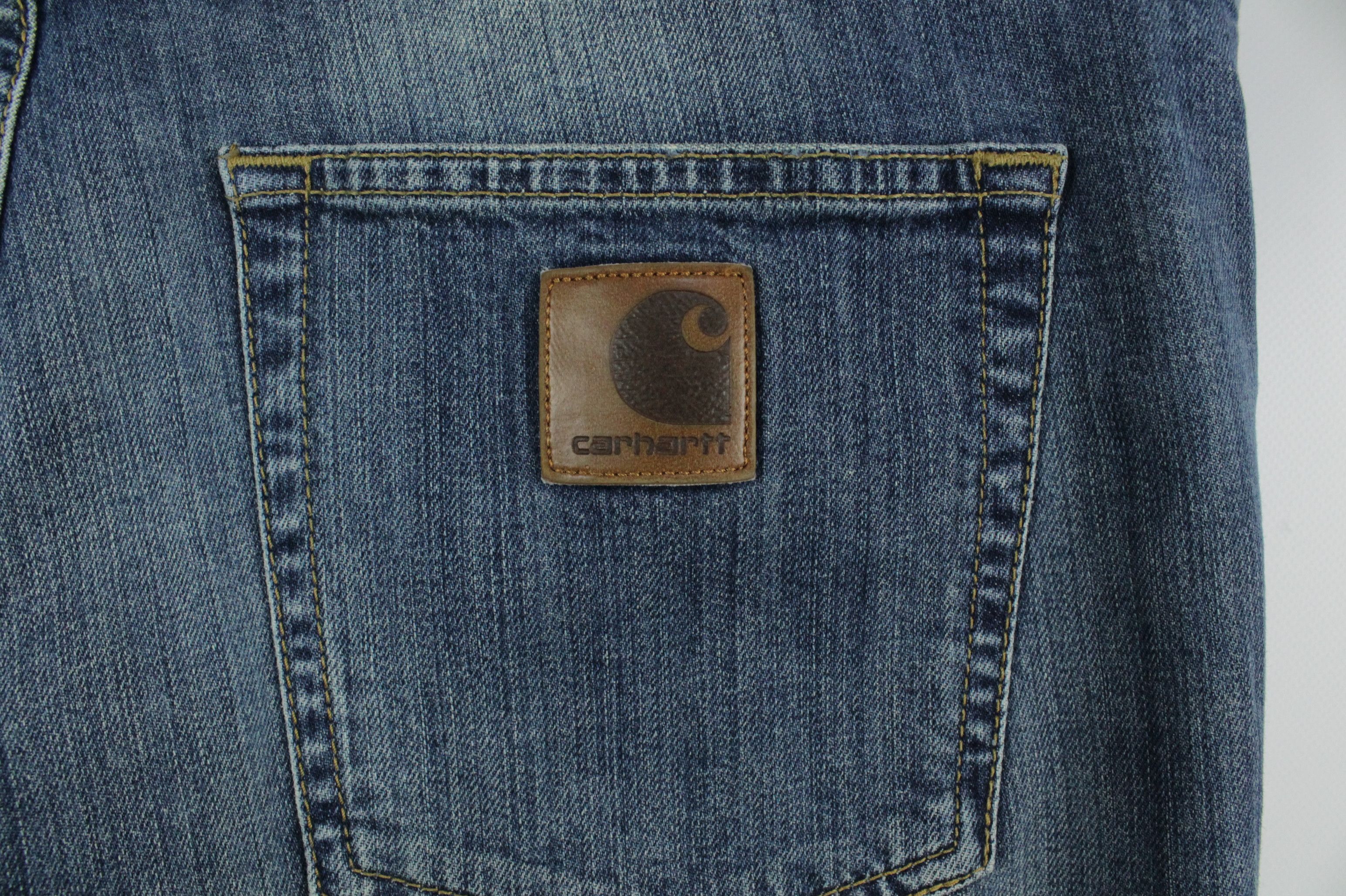 Carhartt Carhartt Wip Slim Fit Blue Denim Rebel Pant Jeans Size US 36 / EU 52 - 6 Thumbnail