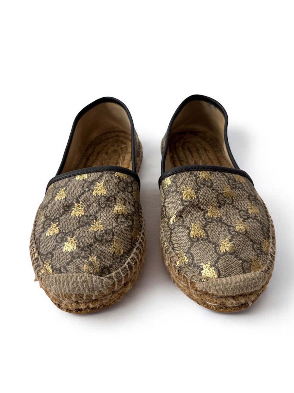 Gucci Gucci Pilar Gg Bee Canvas Espadrilles Size US 6 / IT 36 - 2 Thumbnail