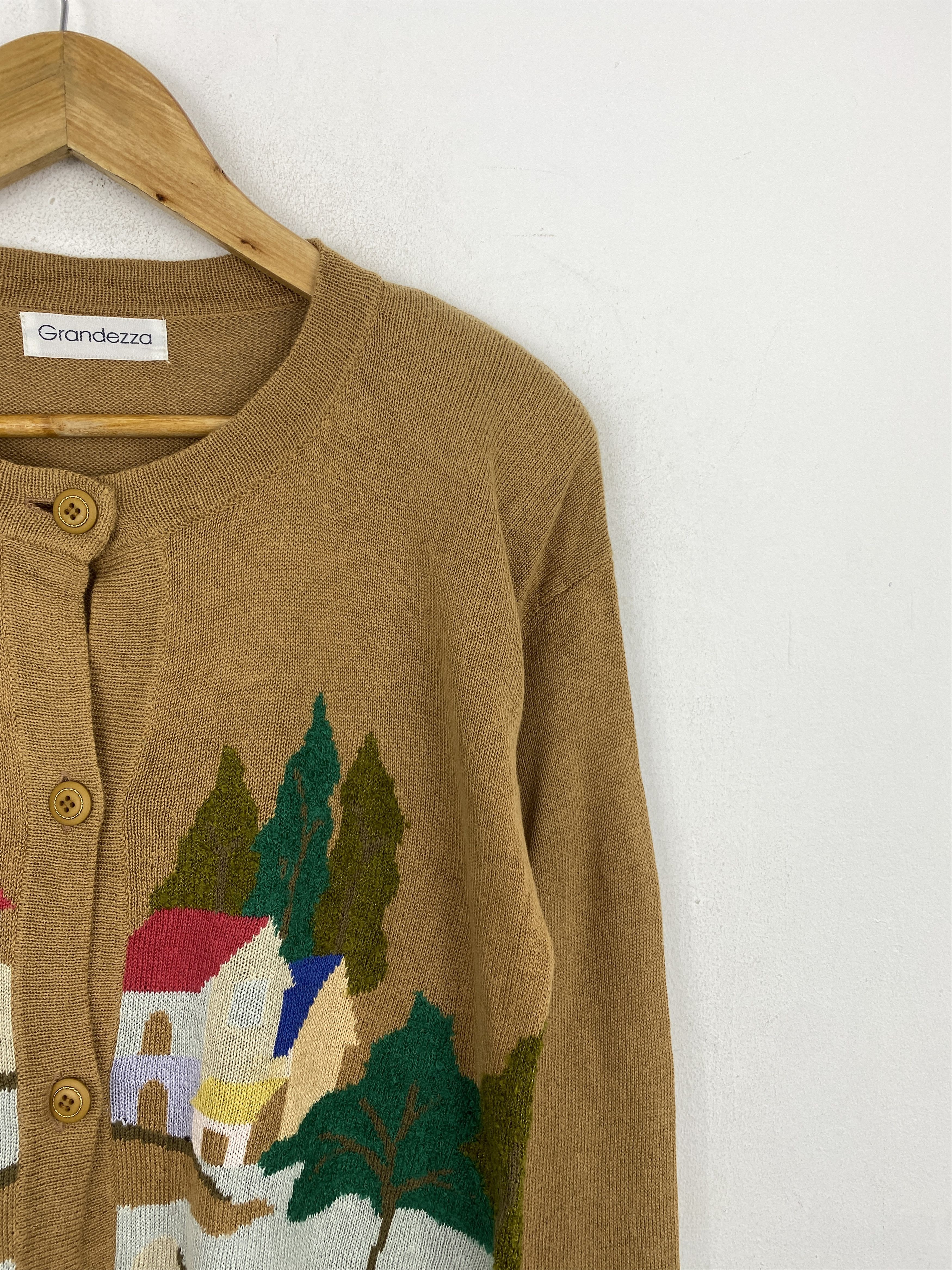Japanese Brand Vintage Japanese Brand Art Button Up Knit-Jacket J1884 Size US M / EU 48-50 / 2 - 6 Thumbnail