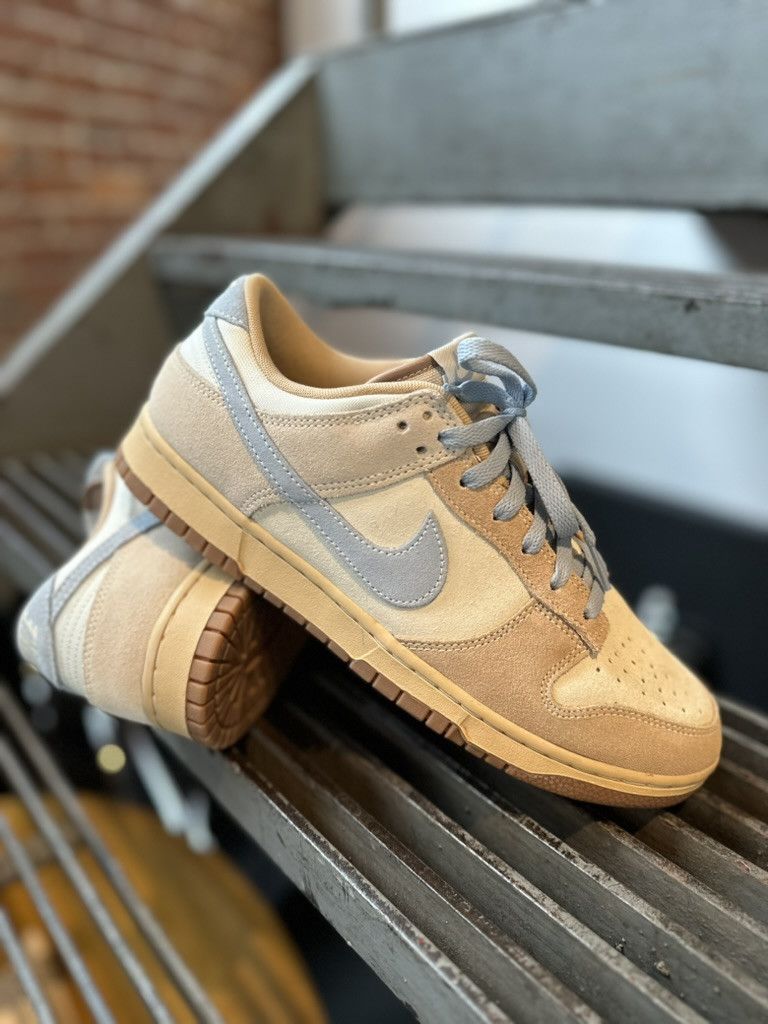 image of Nike Dunk Low Size 10.5 Coconut Milk Shoes in Tan, Men's