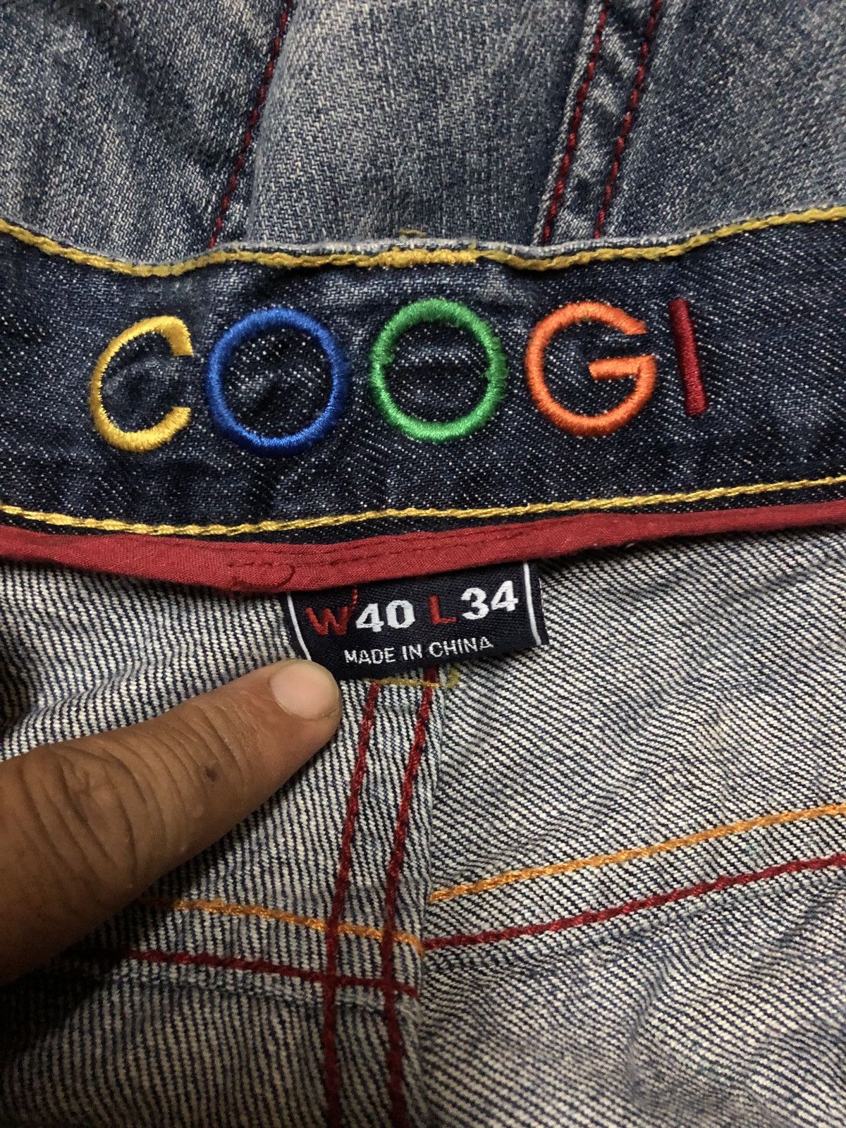 Coogi Coogi Baggy Fit Denim Pants Size US 40 / EU 56 - 3 Thumbnail