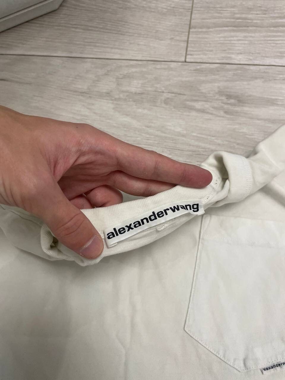 Alexander Wang Alexander Wang Pocket Tee T-Shirt Y2K Size US M / EU 48-50 / 2 - 3 Thumbnail