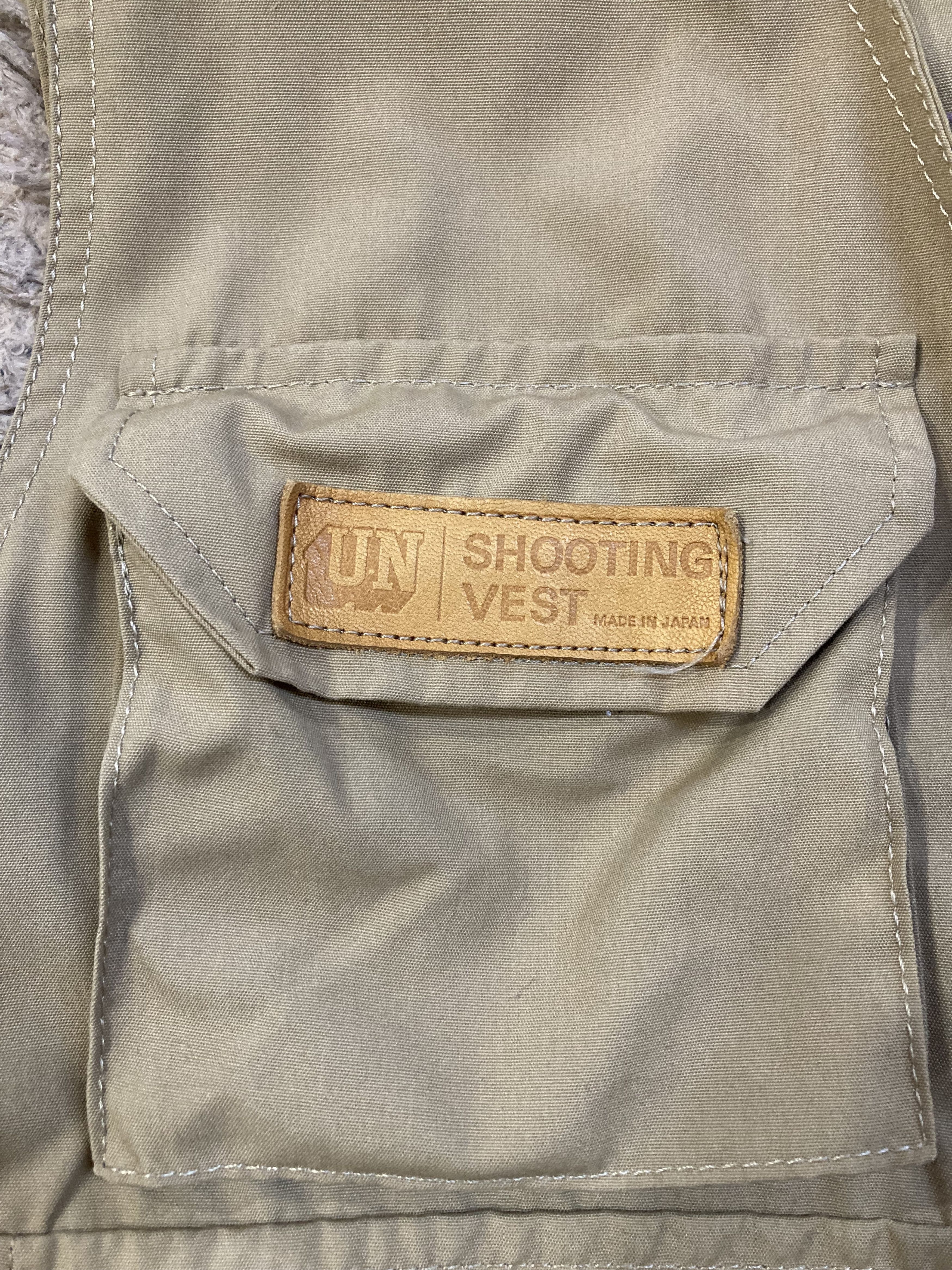 Japanese Brand Rare Vintage UN Shooting Vest Tactical 15 Pockets Japan Size US M / EU 48-50 / 2 - 5 Thumbnail