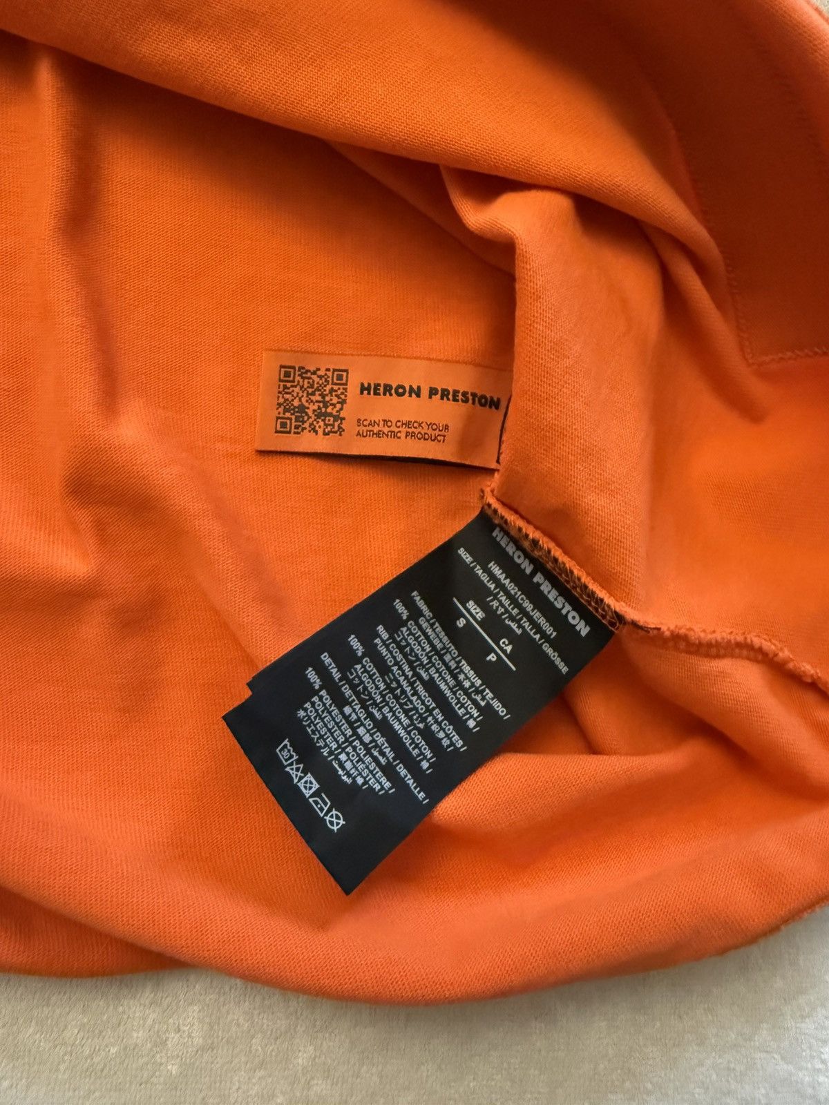 Heron Preston Heron Preston crewneck orange shirt Size US S / EU 44-46 / 1 - 4 Thumbnail