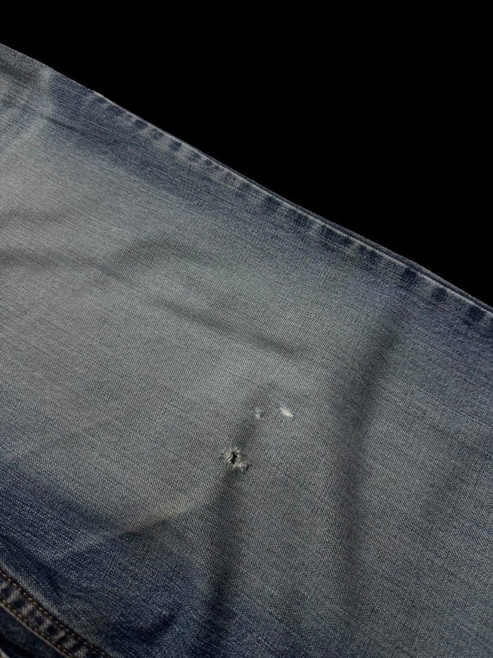 Japanese Brand WAIST-37 BAGGY Japanese Insane Mudwash Distressed Denim Jean Size US 37 - 8 Thumbnail