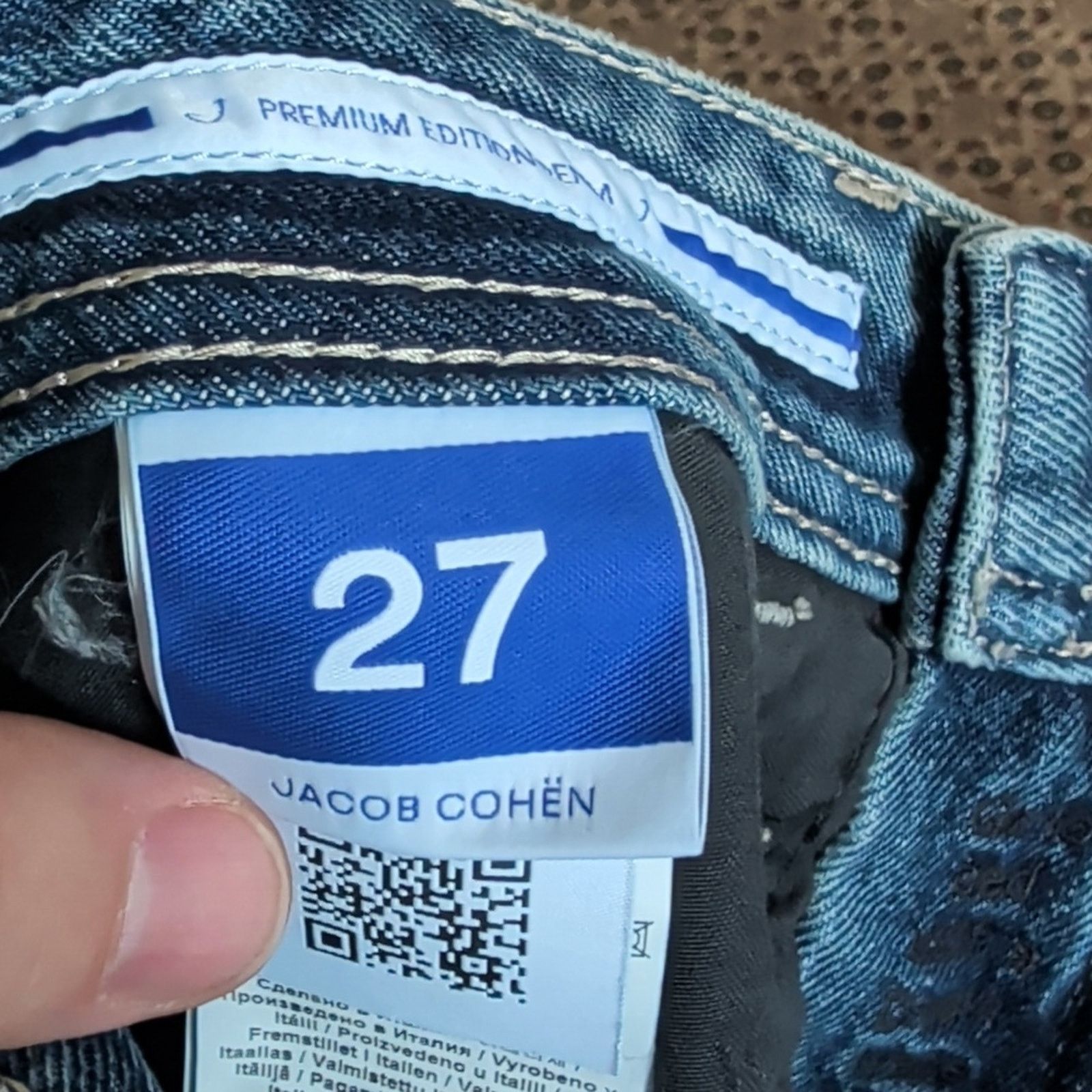 Jacob Cohen Jacob Cohen Classic Blue Jeans Women's Size 27 Size 27" / US 4 / IT 40 - 5 Thumbnail