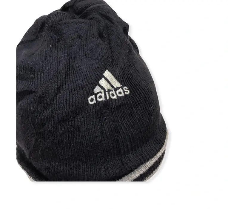 Adidas Vintage Adidas Trademark Logo Beanie Hat Size ONE SIZE - 4 Thumbnail