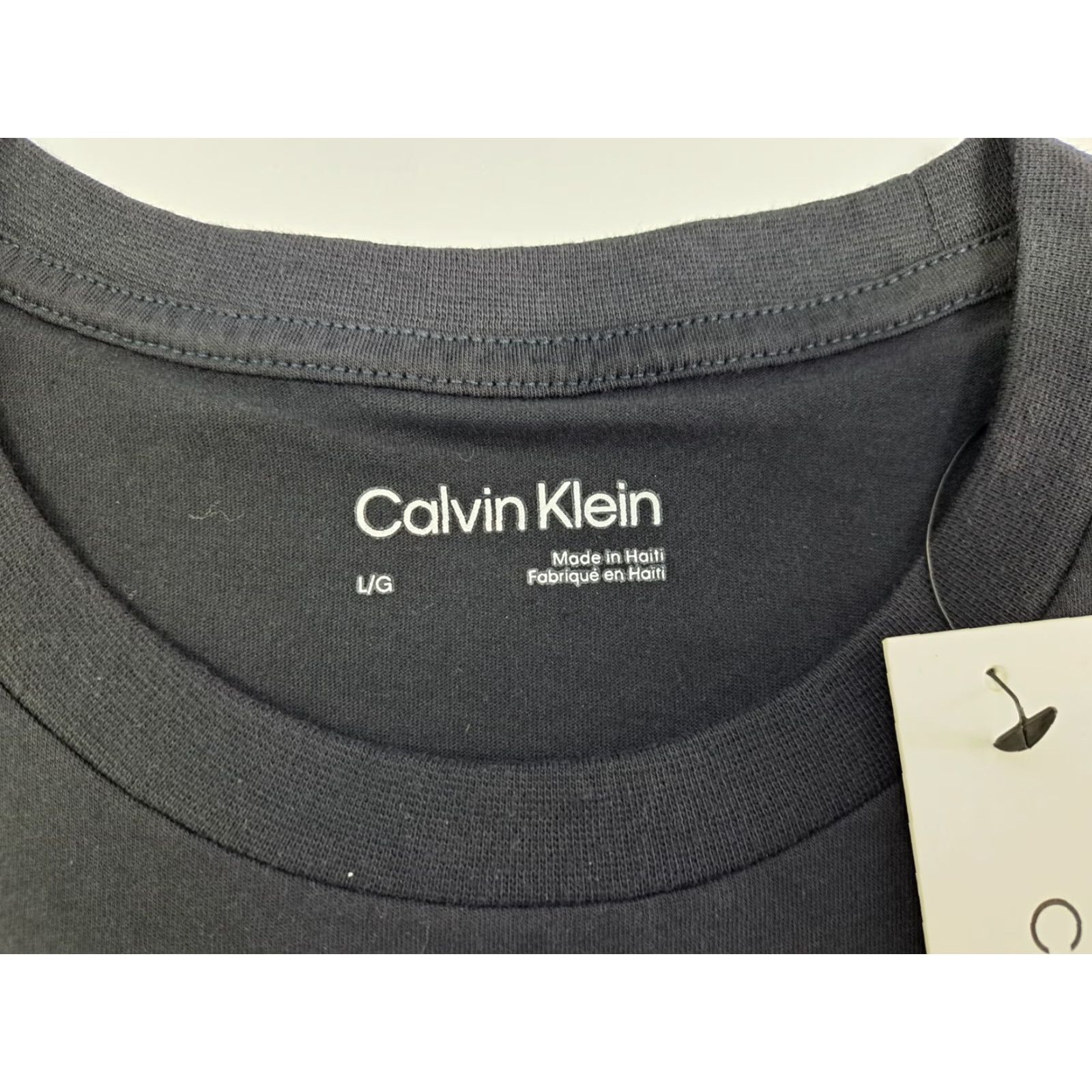 Calvin Klein Calvin Klein Jeans T-Shirt Mens L Black CK Monogram Logo Crew Neck Short Sleeve 100% Cotton"} Size US L / EU 52-54 / 3 - 2 Thumbnail