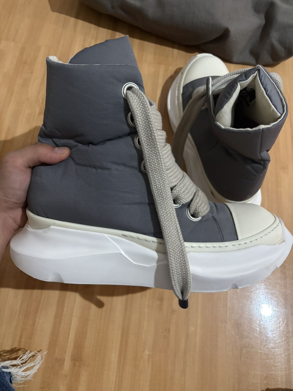 Rick Owens Rick Owens Abstract Jumbolaces Size US 10 / EU 43 - 6 Thumbnail