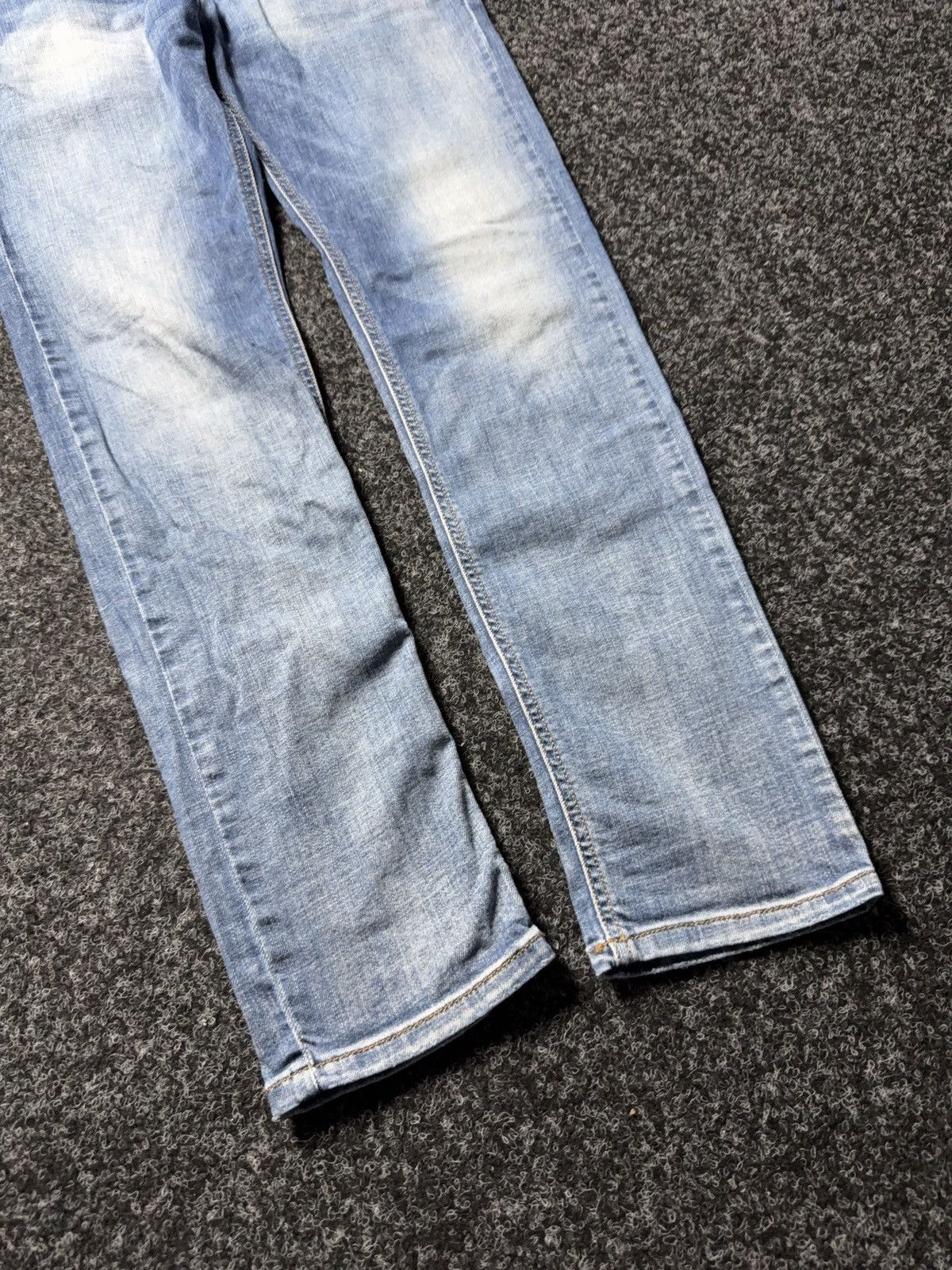 Diesel 00s Y2K Luxury Diesel Thavar-XP Slim Tapered Jeans Y2K Denim Size US 30 / EU 46 - 3 Thumbnail