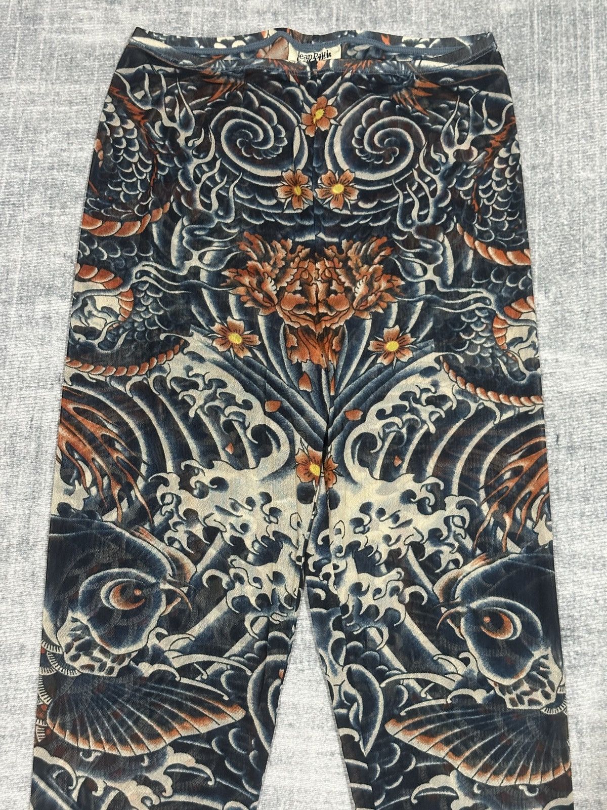 Jean Paul Gaultier Jean Paul Gaultier For Target - Tattoo Mesh - Koi Fish Size 24" / US 00 / IT 34 - 3 Thumbnail