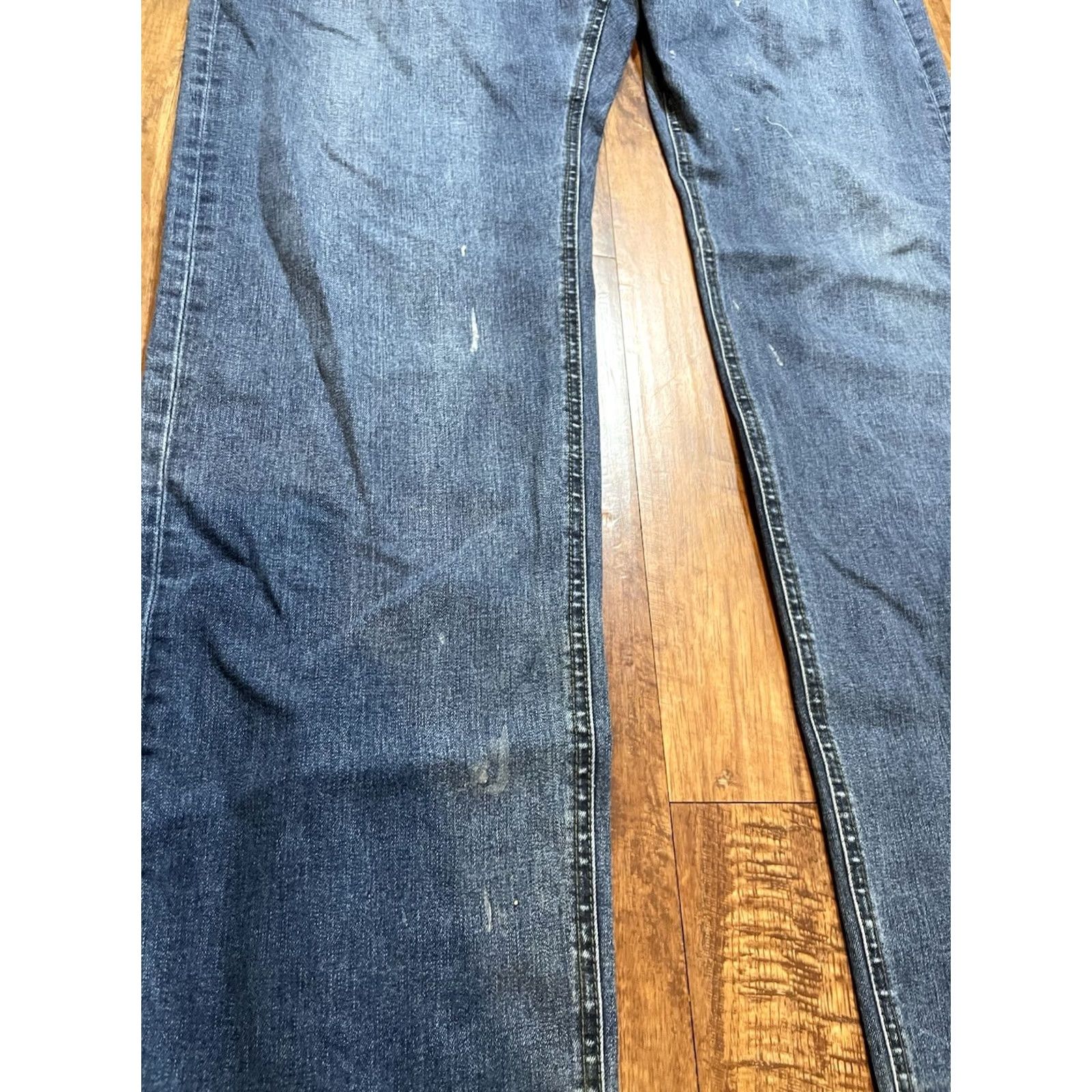 Denime Viktos Jeans Mens 41x32 Blue Denim Regular straight USA Pocket Breathable F565 Size US 41 - 5 Thumbnail