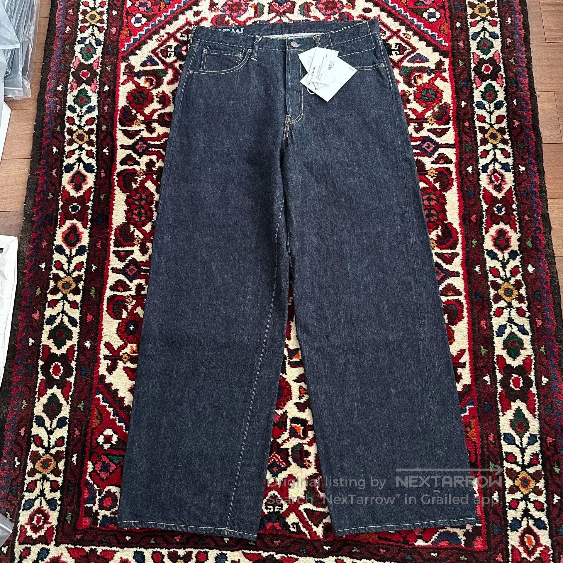 Visvim Visvim EX Wide Denim Pants W32L30. Size US 30 / EU 46 - 1 Thumbnail
