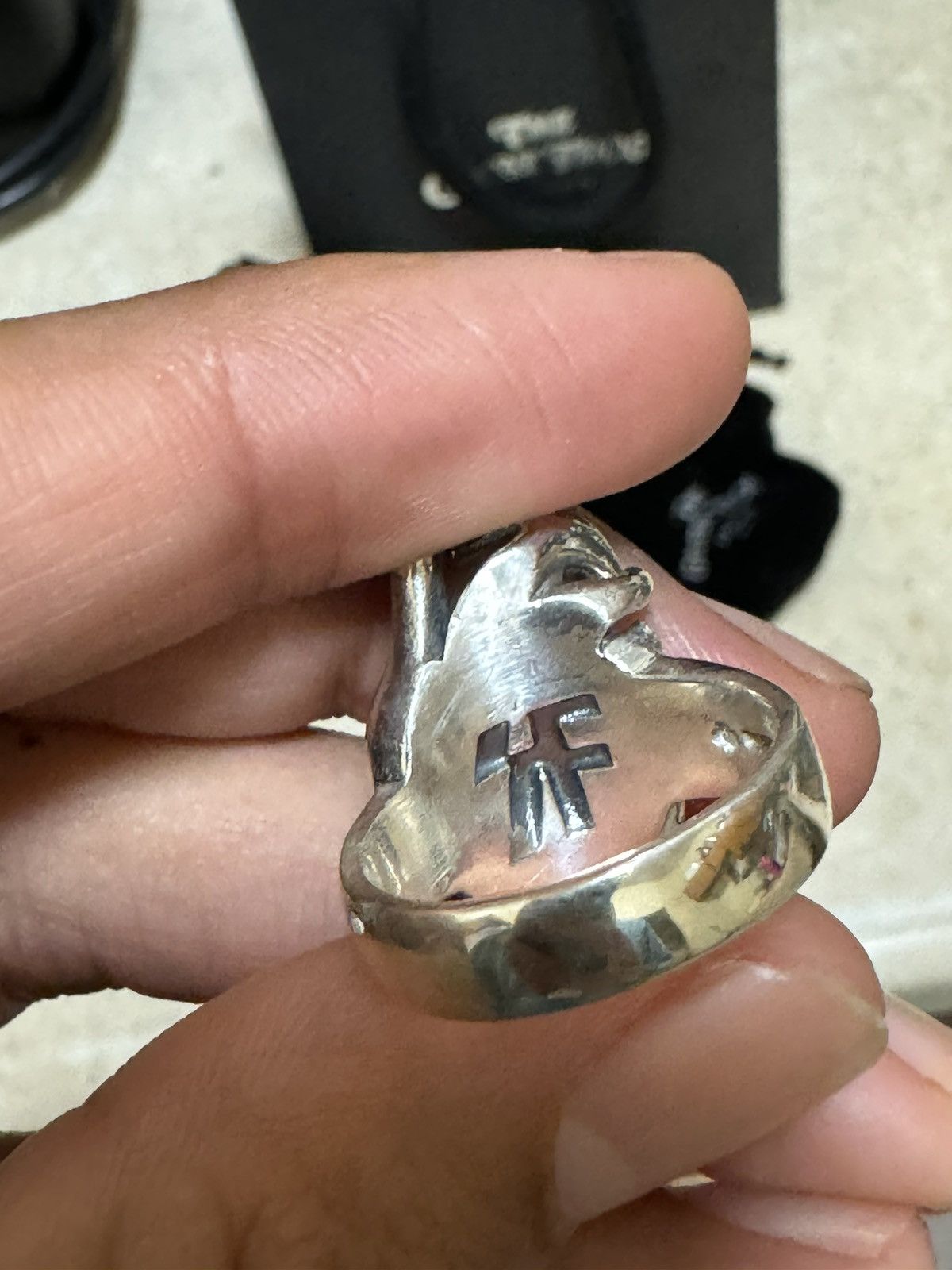 The Great Frog The Great Frog Strange Fruit Anatomical Heart Ring Size ONE SIZE - 5 Thumbnail