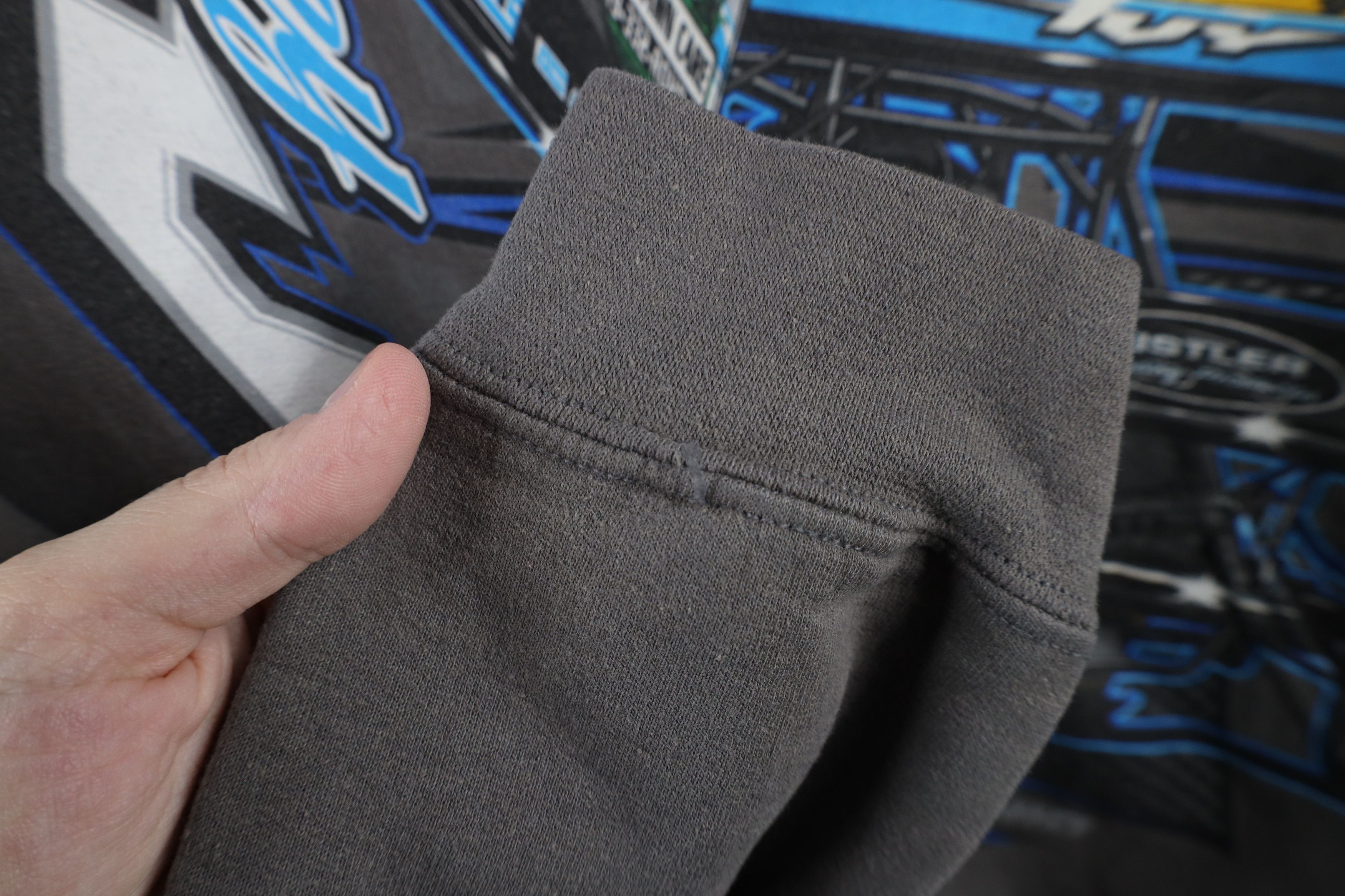 Vintage Streetwear Ivy Sprint Car Racing Hoodie Sweatshirt Gray Size US S / EU 44-46 / 1 - 8 Thumbnail