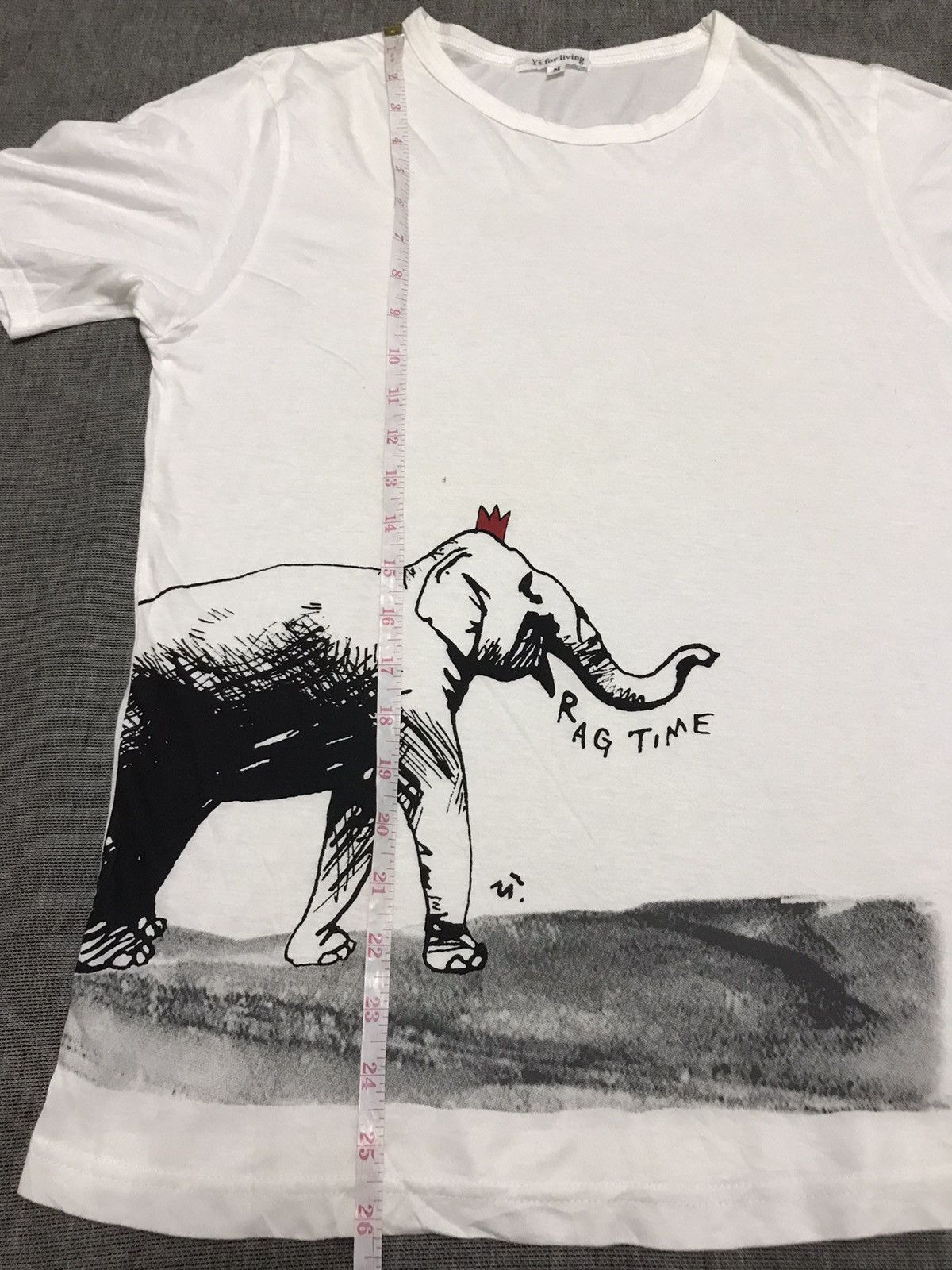 Y's × Yohji Yamamoto Yohji Yamamoto Y’s for Living Elephant Rag Time Size US M / EU 48-50 / 2 - 8 Thumbnail