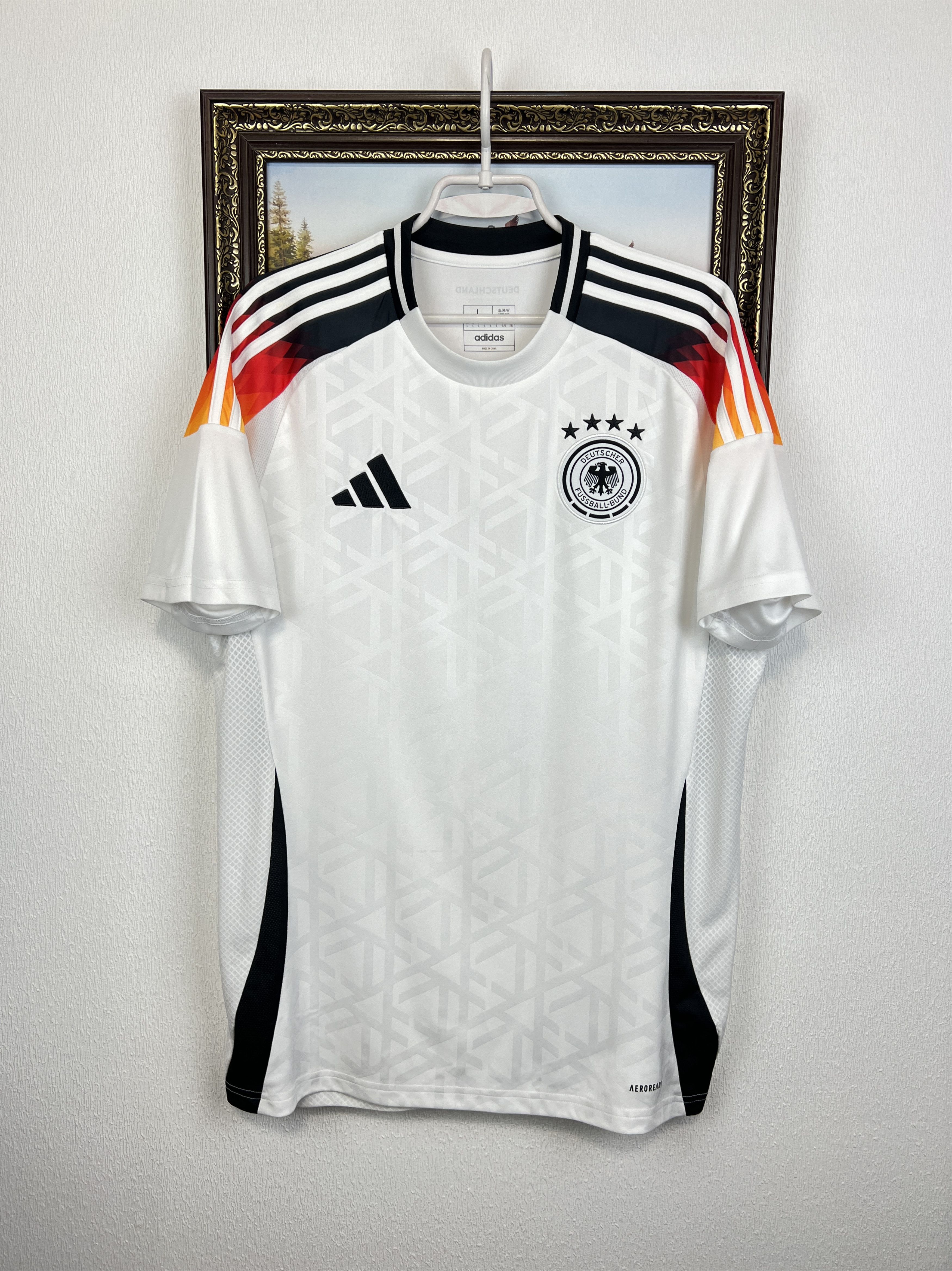 Adidas Germany Home football shirt 2024 Soccer Adidas Jersey Trikot Size US L / EU 52-54 / 3 - 1 Thumbnail