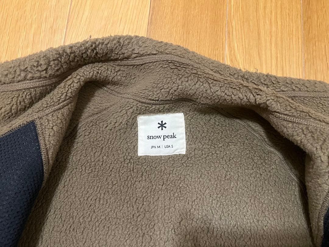 Snow Peak Polartec High Neck Zip Up Fleece Jacket Size US M / EU 48-50 / 2 - 3 Thumbnail
