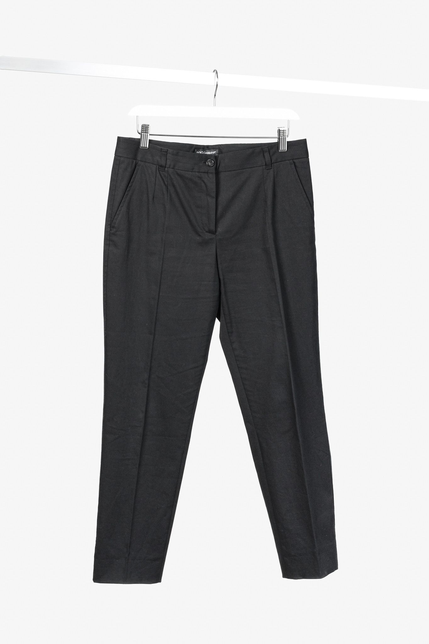Dolce & Gabbana Black Chino Pants