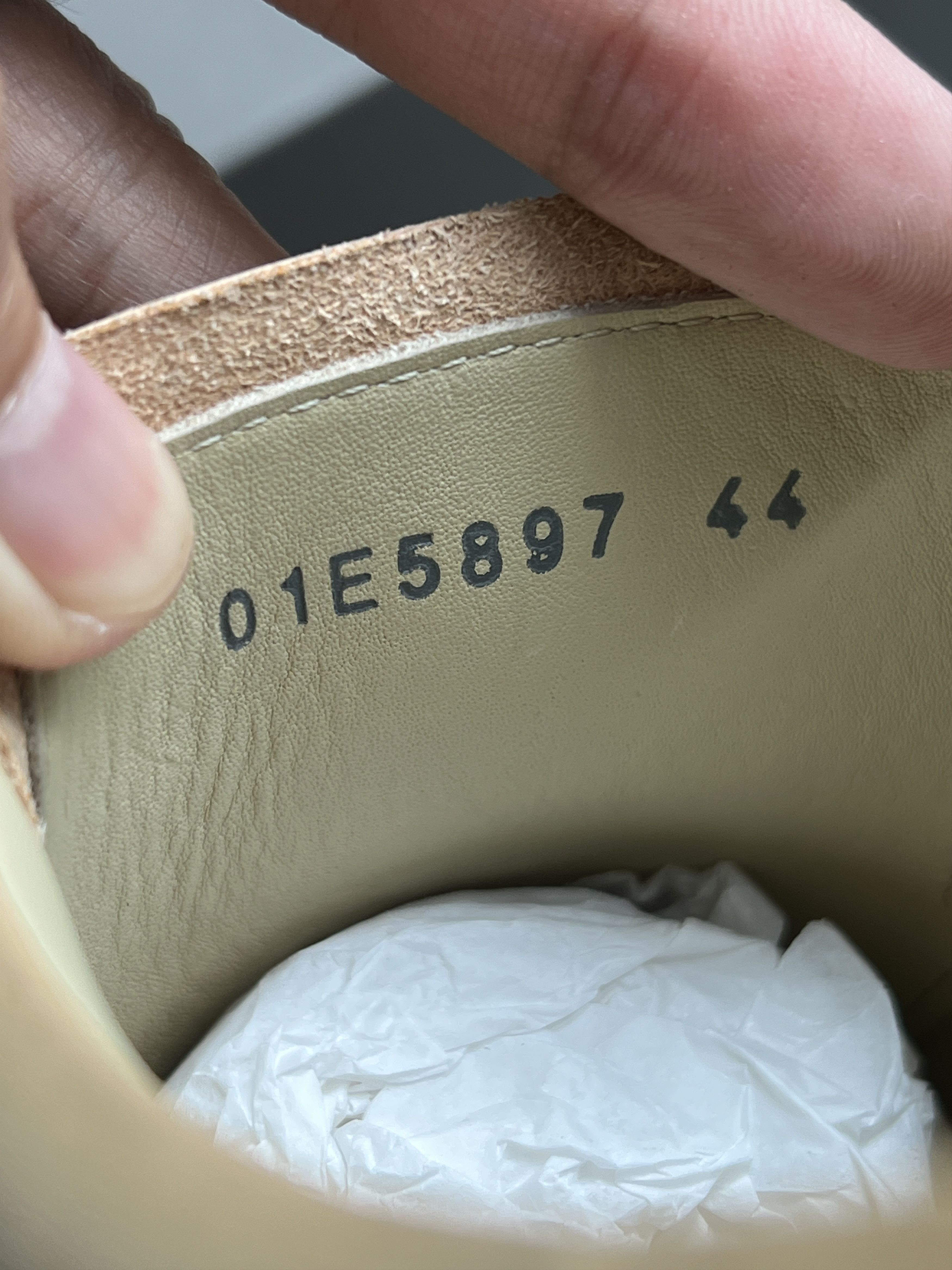 Rick Owens Rick Owens Vans Vintage Sneaks Parchment Milk EU44 New Size US 11 / EU 44 - 10 Thumbnail