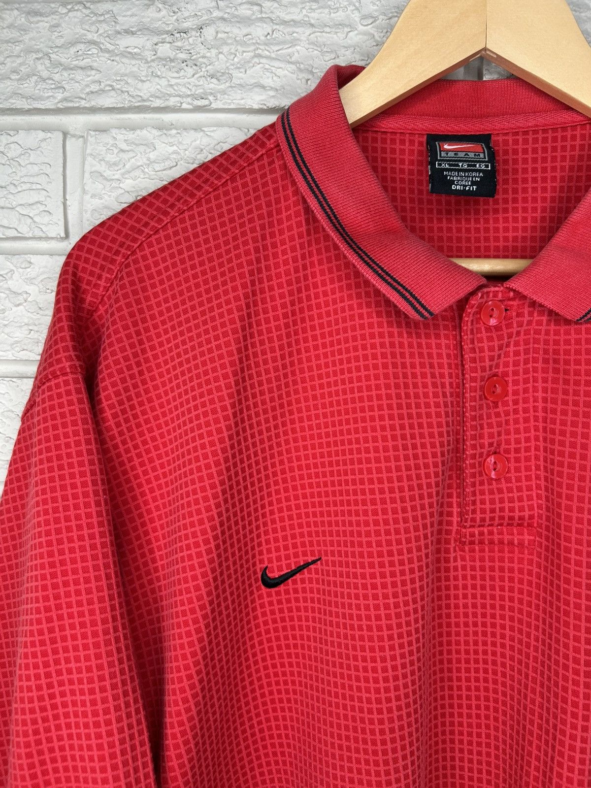 Nike Vintage Nike Team Canada Dri Fit Polo Size US XL / EU 56 / 4 - 3 Thumbnail