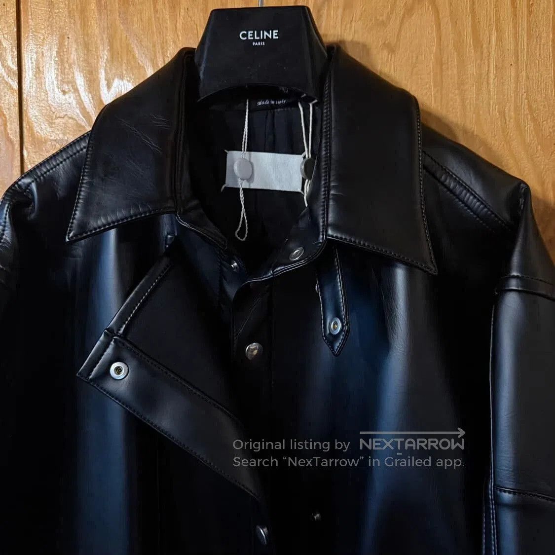Maison Margiela Maison Margiela Leather Coat. Size US M / EU 48-50 / 2 - 2 Thumbnail
