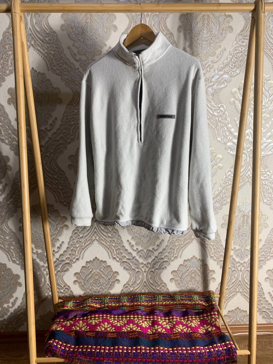Japanese Brand Fear of God Essentials Fleece Sweater 1/3 Zip Designer Y2K Size US S / EU 44-46 / 1 - 1 Thumbnail