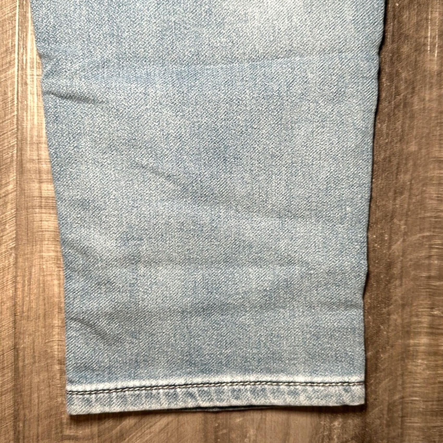 Vintage Seven7 Girlfriend Cropped Jeans Women 6 Blue Cropped Regular 6 Jeans 30 Inseam 22" 31" 7.5" 6.5" 13" MS10565 Size 28" / US 6 / IT 42 - 3 Thumbnail