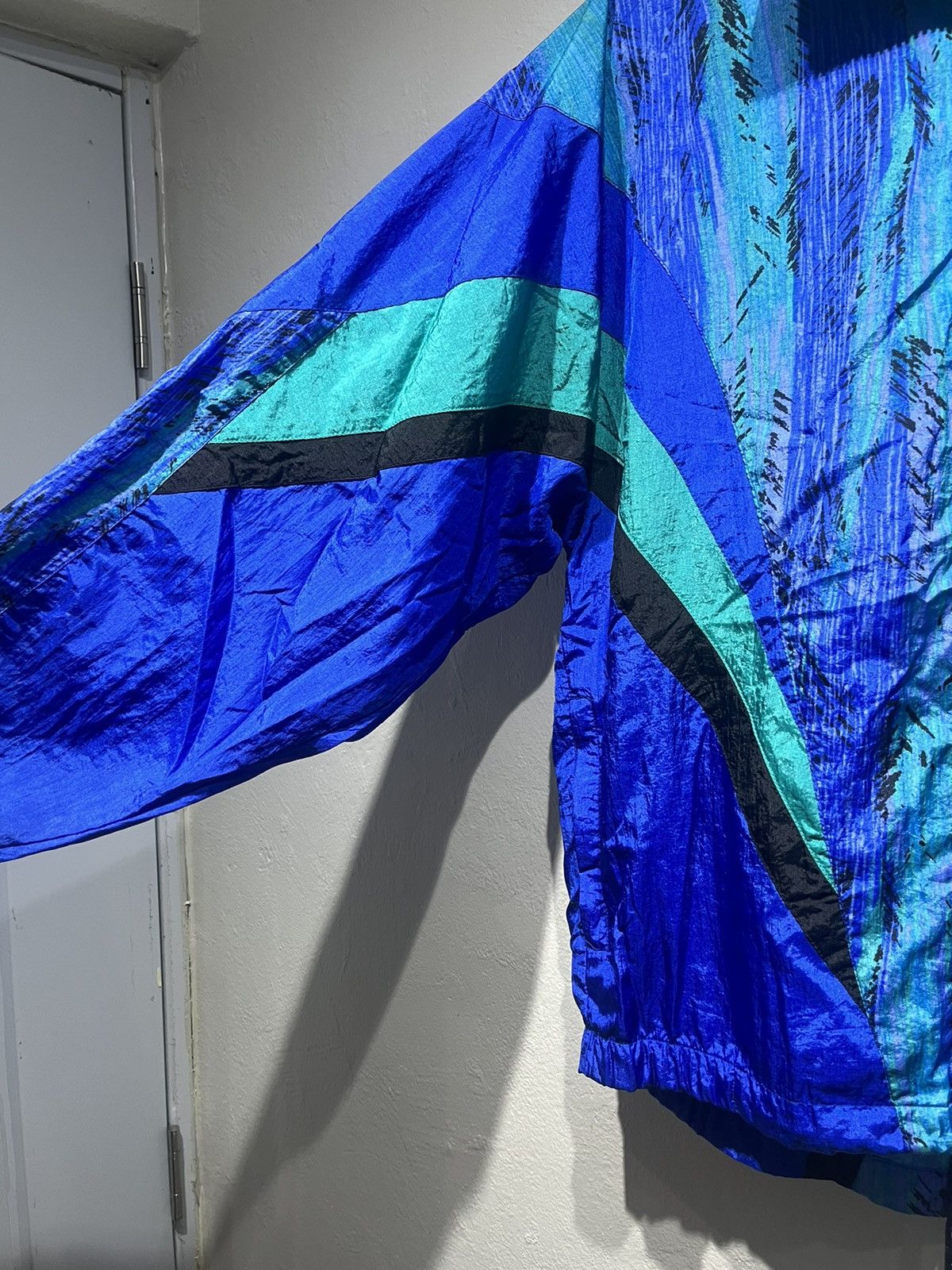Asics × Vintage Vintage Asics Windbreaker Size US L / EU 52-54 / 3 - 6 Thumbnail
