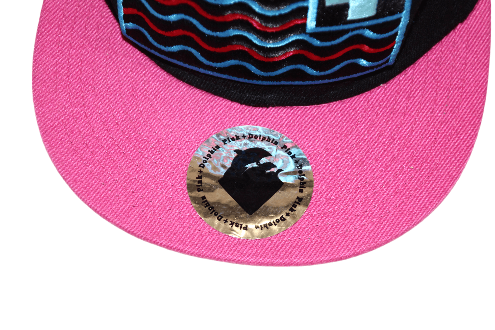 Pink Dolphin Vintage Pink + Dolphin Snapback Hat Size ONE SIZE - 4 Thumbnail
