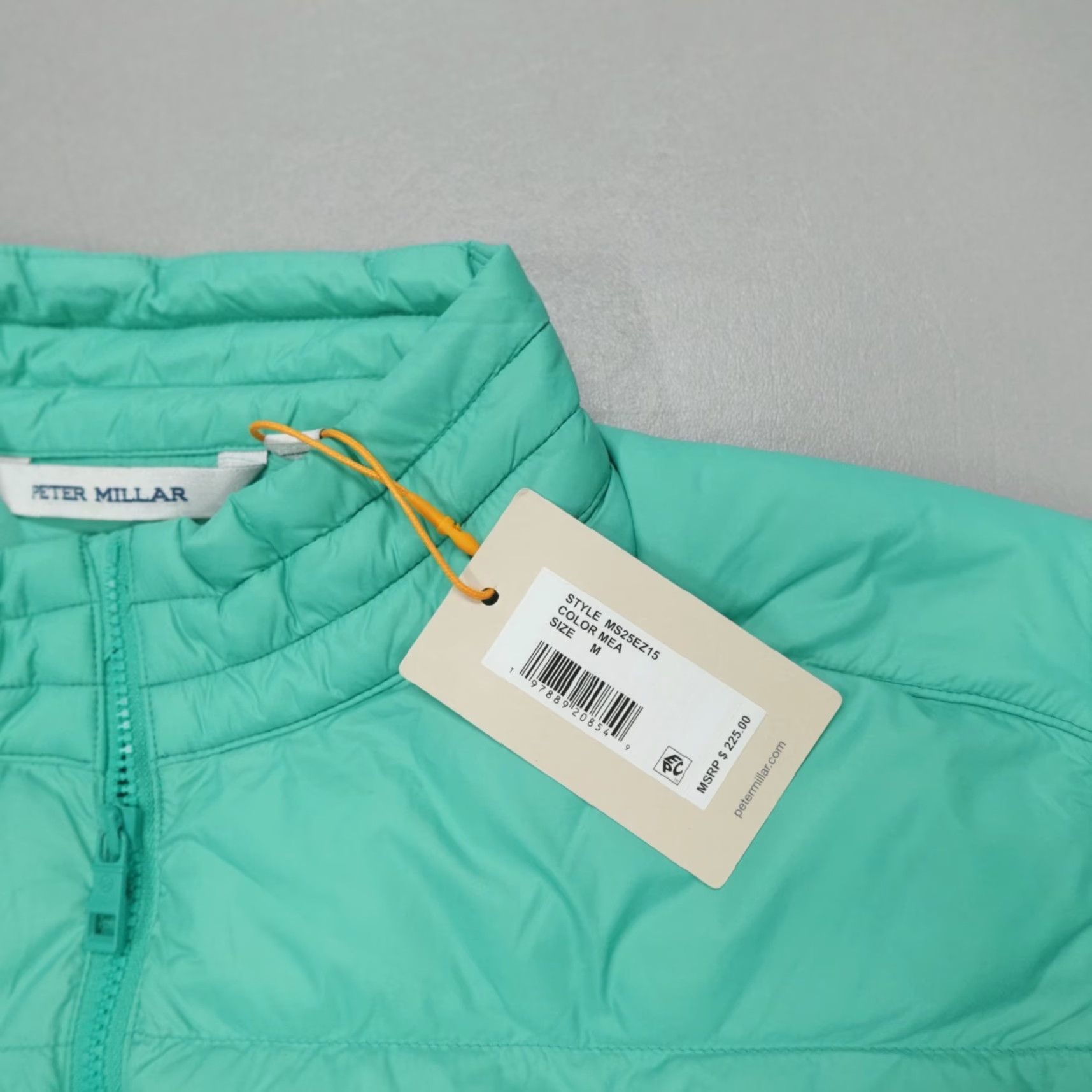Peter Millar Peter Millar All Course Performance Full Zip Puffer Vest Mens M Meadow Green Jacket/Coat? Size US M / EU 48-50 / 2 - 3 Thumbnail