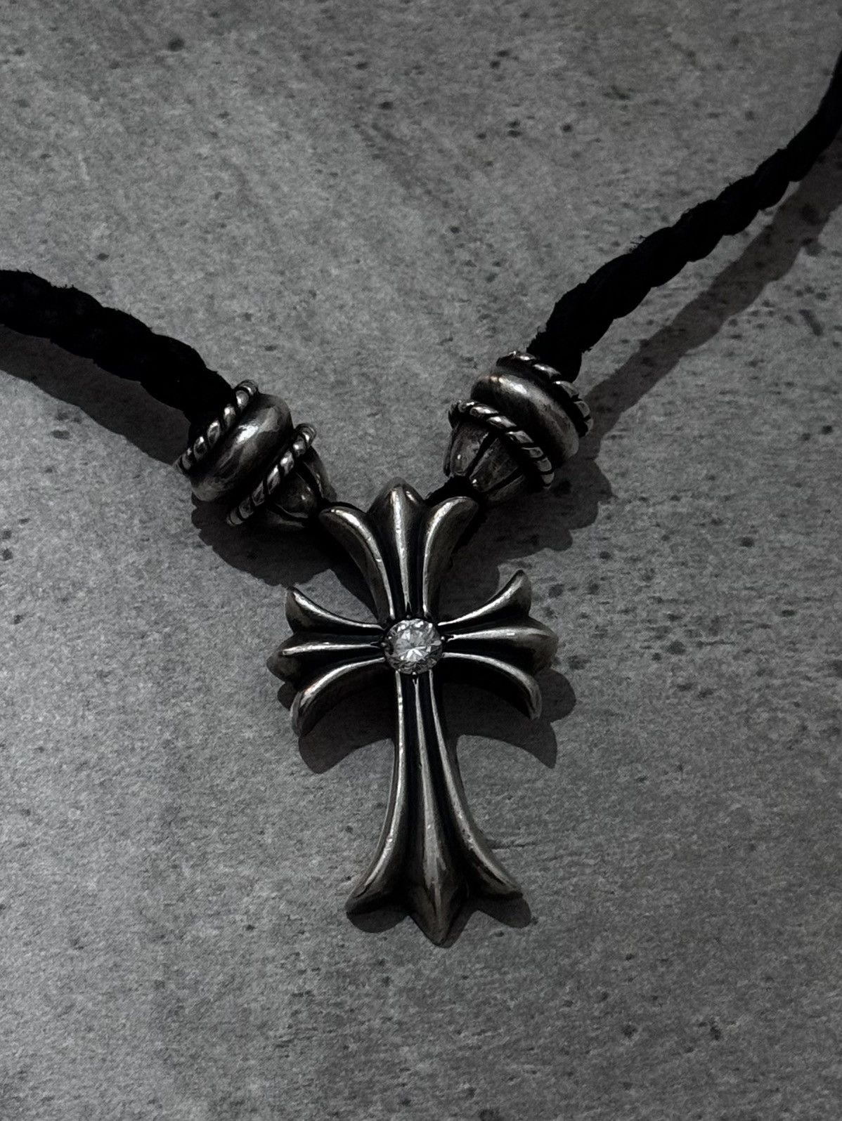Chrome Hearts chrome hearts small cross with diamond Size ONE SIZE - 2 Thumbnail