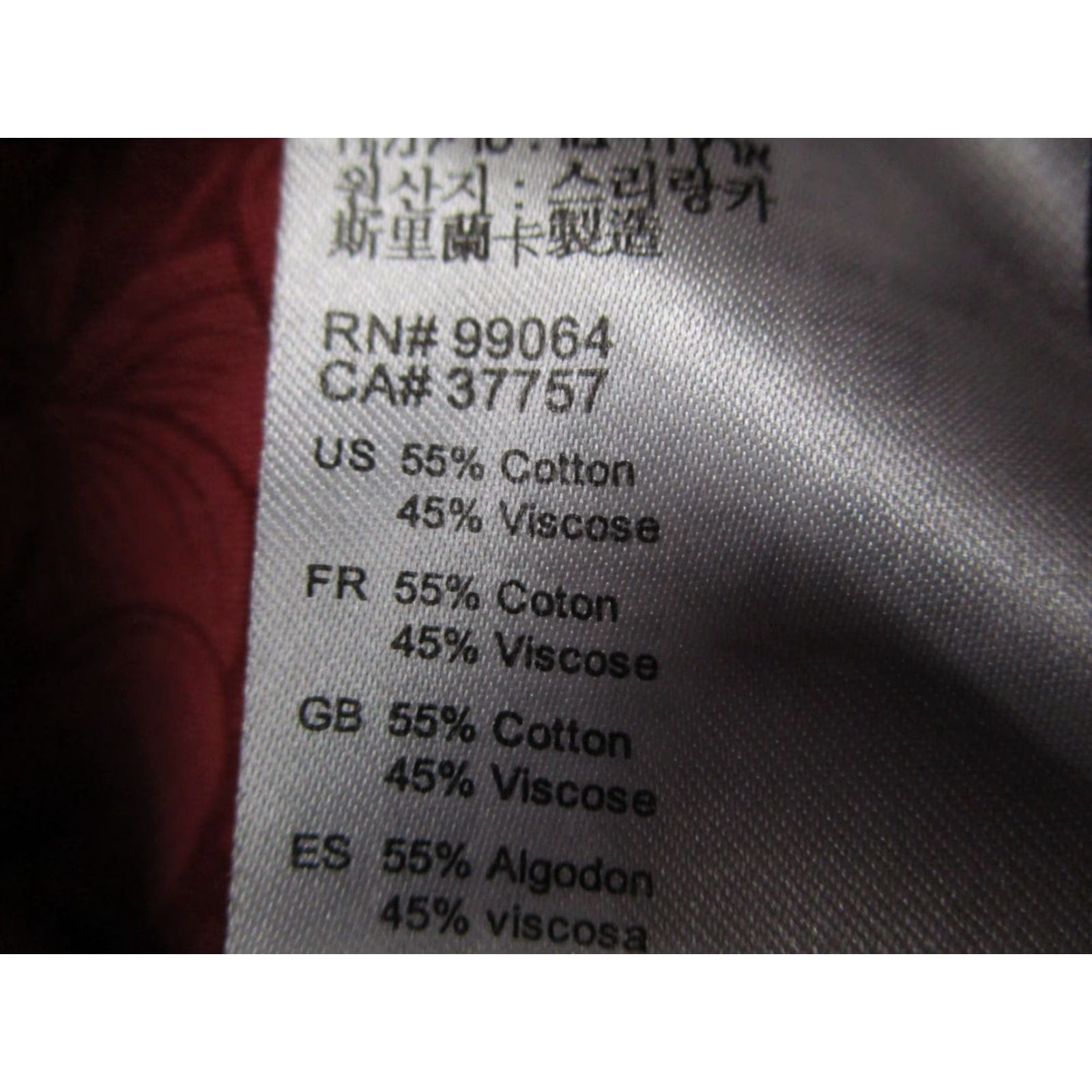 RVCA RVCA Shirt Mens Medium Red Floral Button Up Andrew Reynolds Hawaiian Skate Surf Size US M / EU 48-50 / 2 - 4 Thumbnail