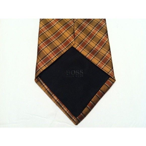 Hugo Boss HUGO BOSS NEW TIE 3 5/8" MADE IN ITALY Size ONE SIZE - 4 Thumbnail