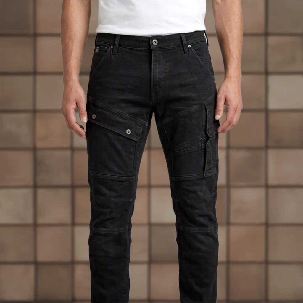 Vintage G-Star RAW Airblaze 3D Skinny Jeans 38x34 Black Size US 38 / EU 54 - 1 Thumbnail