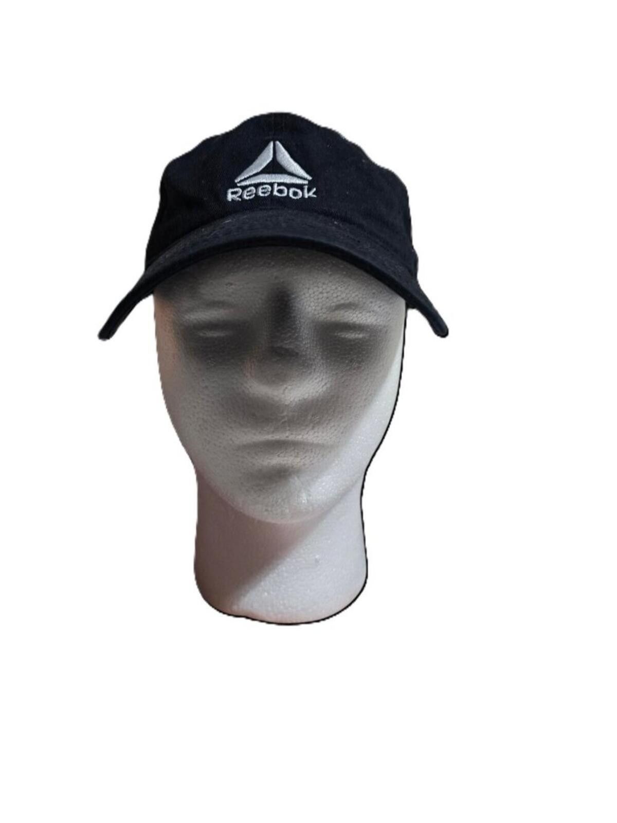 Reebok Reebok Logo Cap Black Adjustable Unisex Size ONE SIZE - 2 Thumbnail